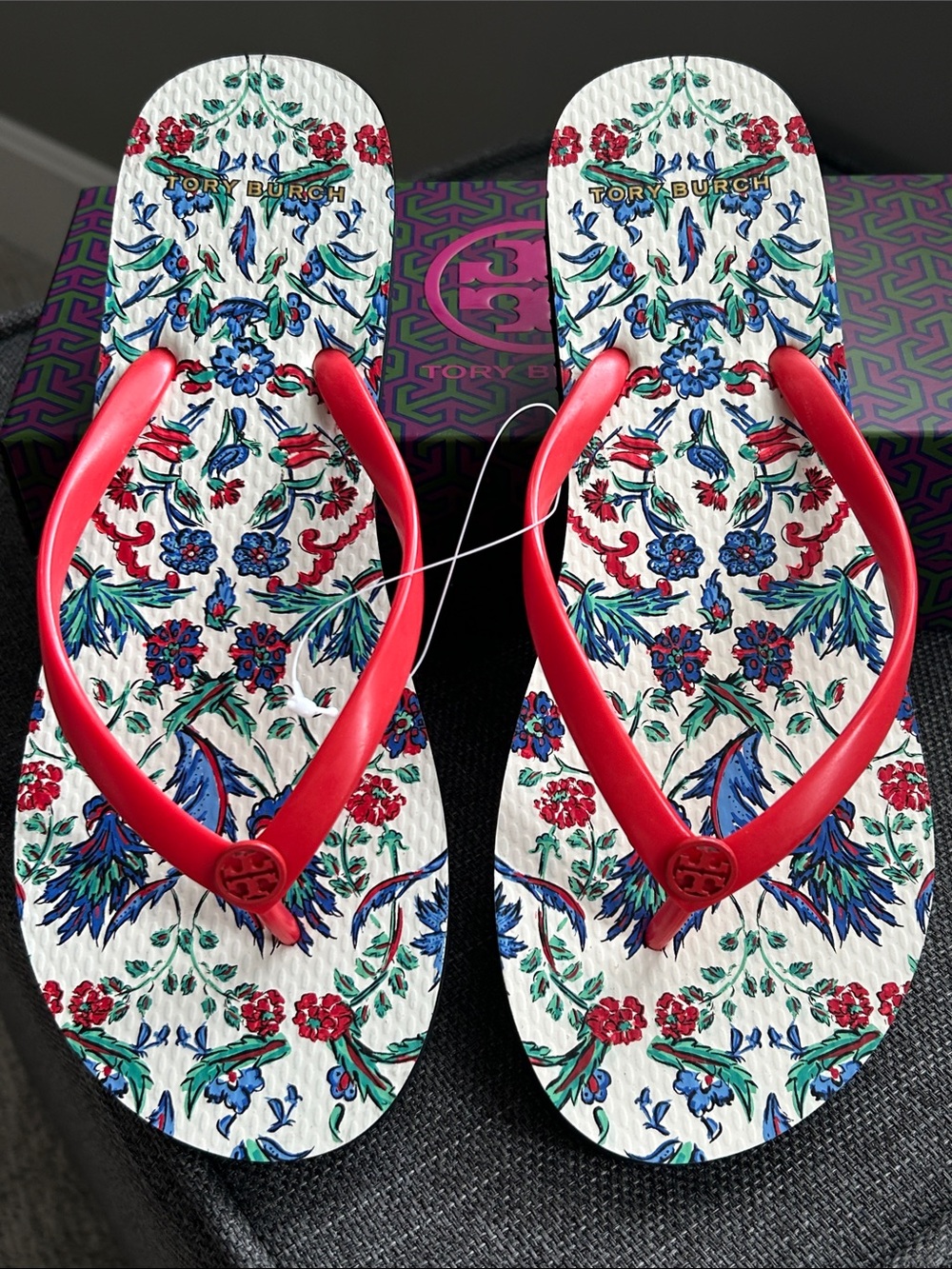 Tory Burch Farmhouse Thistle Flip flops